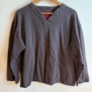 Christian Lacroix Pour Air France Long Sleeve Pullover Shirt XL